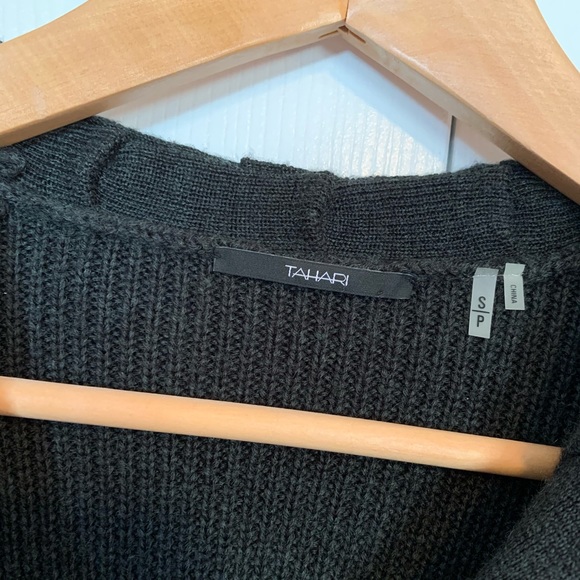 Tahari Button Up Sweater - Picture 2 of 4